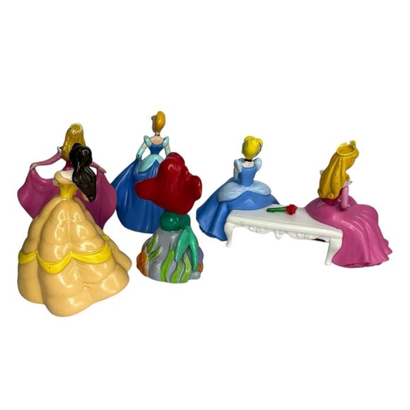 Disney Princess Decopac PVC Figurines Set of 5 Cake Topper Toys - Picture 2 of 7